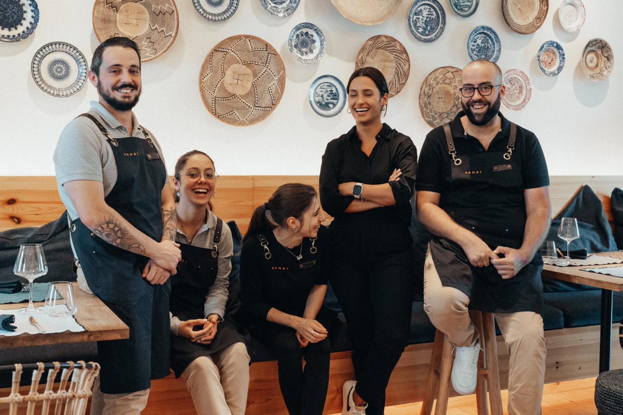 Sensi Azores Nature And Spa Ginetes Exterior foto Restaurant staff
